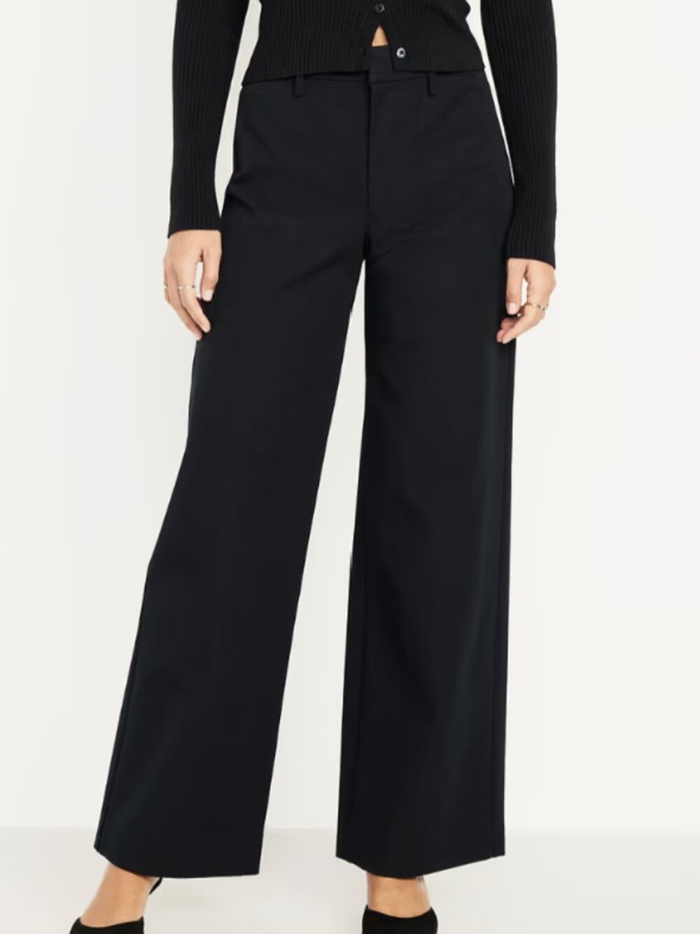 NWT High Waisted Pixie Wide-Leg Women's Pants Sz 2 Long